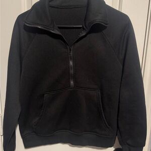 SHEIN Women's Black Zip-Up Jacket